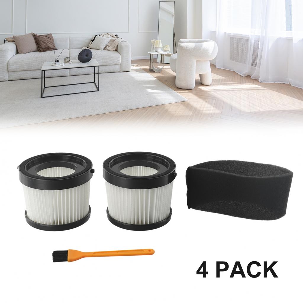 4 Piankowe Filtry Rękawowe i Filtr Zamienny do Odkurzacza DCV501HB