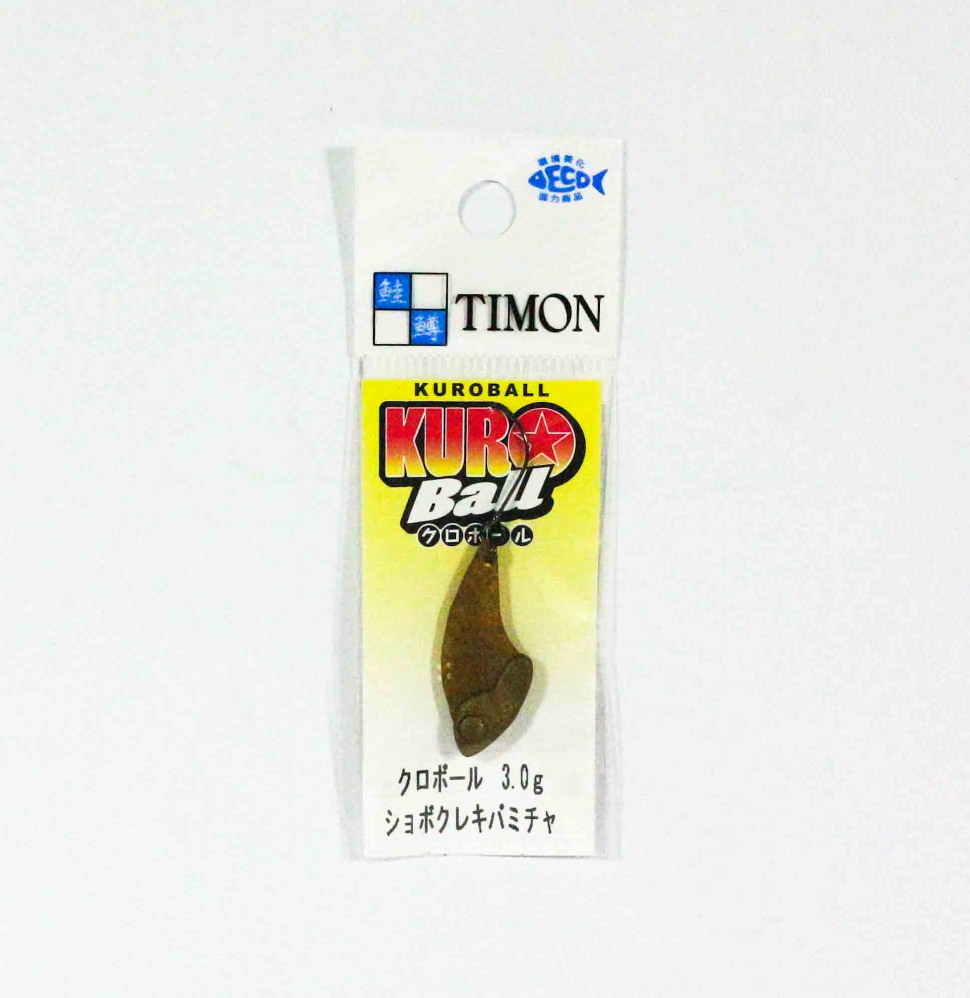

Jackall Kuro Ball 3.0 grams Sinking Lure Shobokure Kibamicha (9709)