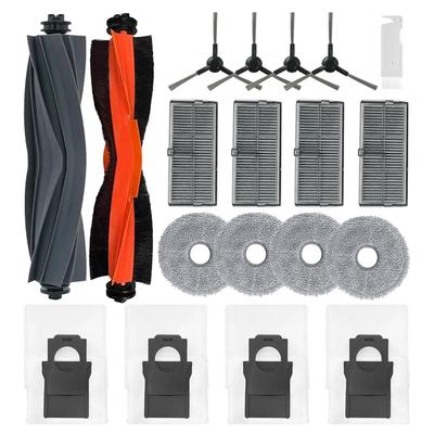 Essential Maintenance Kit For Dreame L30 Ultra, X30 Pro Series Includes: Main Side Brush, Hepa Filter, Dust Bag, Mop Cloth