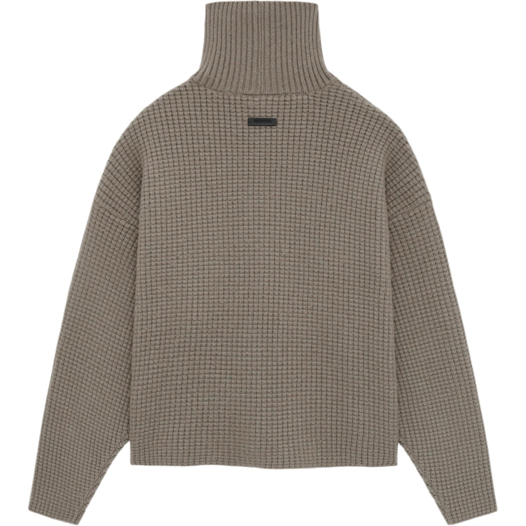 

Fear of God Мужские топы Essentials Heavy Waffle Turtleneck Heather Grey 192HO246191F XXL