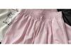 Unisex Blue Vertical Striped Casual Pants: Korean Summer Style, Floor-Length, Straight Wide-Leg, High-End Feel