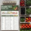 3pcs/set Diabetes Food List Healthy Meal Guide Glucose Food Chart Plan Handbooks GZW