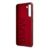Case Bmw Bmhcs21Mslblre S21+ G996 Red Hardcase Silicone Signature Logo