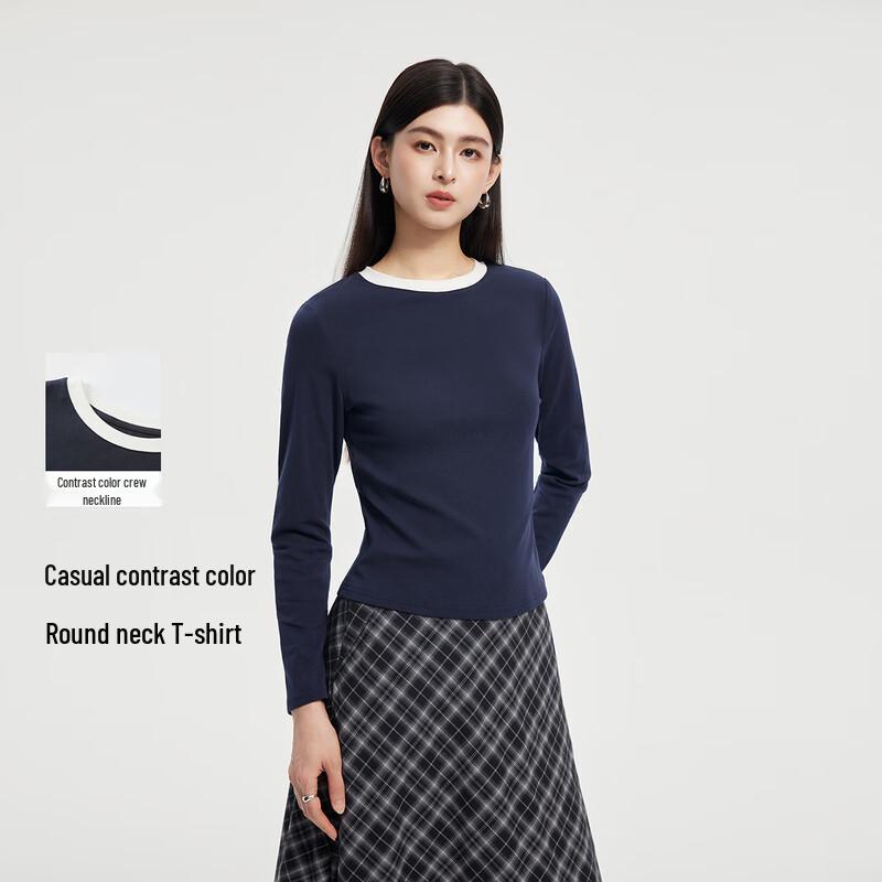 FivePlus Women's Slim Fit Long Sleeve Base Layer T-Shirt