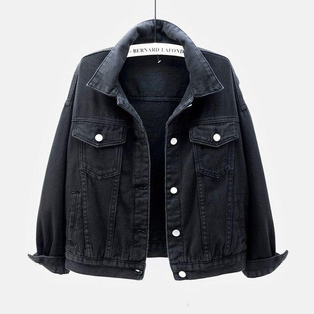 Denim Jacket Spring Autumn Short Coat 