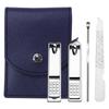Set Manicure Set Set Coltelli per Unghie Tagliaunghie Domestici Cucchiaini per Pulizia Orecchie Set per Solchi Unghie 4 pezzi