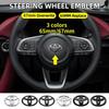 65mm 67mm Emblema Badge Volante Auto adesivo volante Decalcomania per toyota RAV4 proado Camry yaris CHR LEVIN PRIUS Vios REIZ