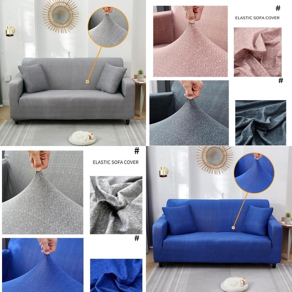 Luxurious Soft Sofa Cover For 1/2/3/4 Seater Wrinkle Resistant And Stretchable Slipcover