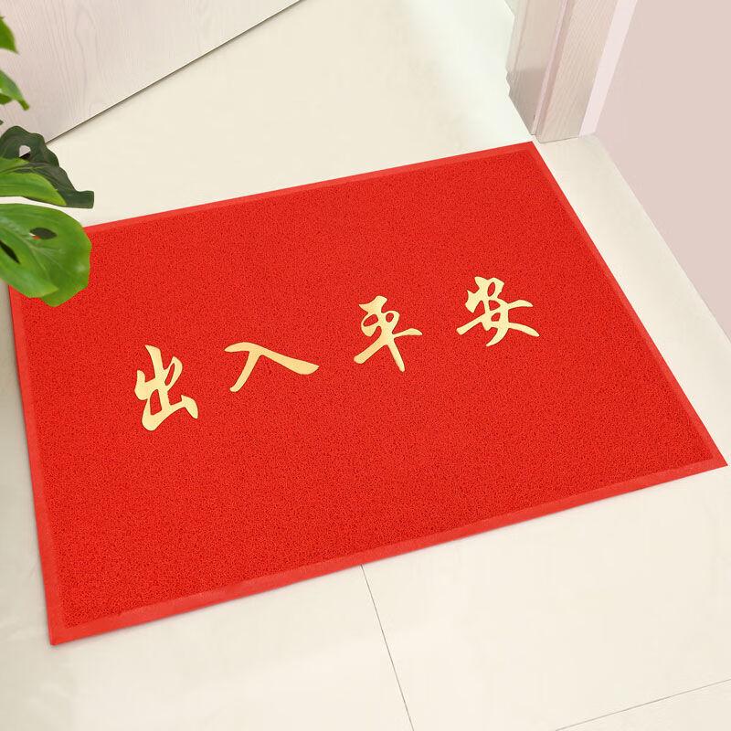 Bingyu Thickened Anti-Slip PVC Silk Loop Entrance Mat