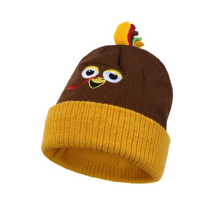 Thanksgiving Turkey Beanies for Playful Dress Up and Seasonal Decors Headwear
