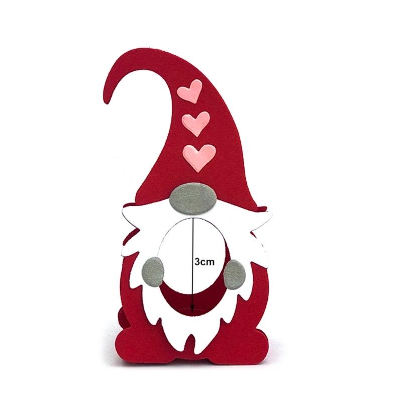 Metal Die Cuts Gnome Embossing Stencil Cutting Dies for Card Making Scrapbooking Paper Craft DIY Template Handmade