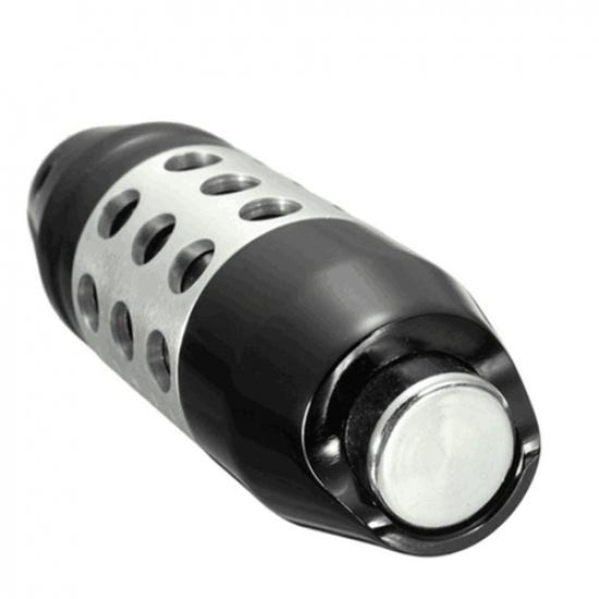 CNC Accessory Automatic Car Gear Stick Shift Knob Shifter Lever Cover w/Button