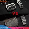 Stainless Steel Car Pedals Gas Brake Foot Pedal Rest Pedales Pad for Jaguar XJ IV X351 2009 - 2016 Replacement Parts