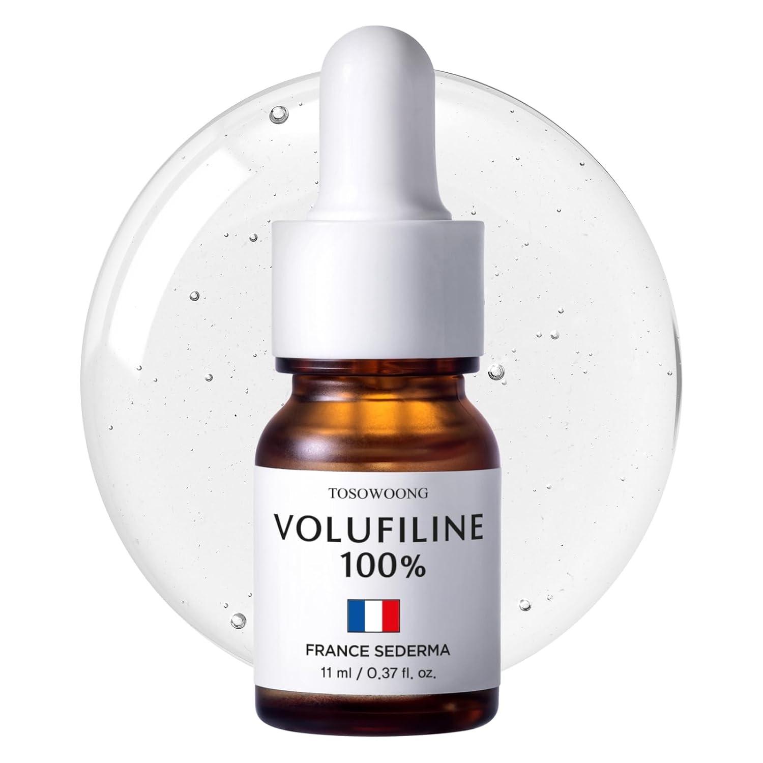 Сыворотка Tosowoong Volufiline 11 мл | 100% Чистый французский концентрат Sederma Volufiline, Интенсивная формула для придания объема и упругости кожи