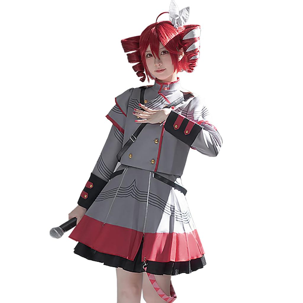 Teto Juane Cosplay Vocaloid Halloween Costume Virtual [milky Time] Women's