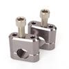 Universal 22mm 28mm Motorcycle Handlebar Riser Bar Heightening Device Clamp Mount For BMW R1200GS Yamaha Honda MT07 MT09 CRF CR