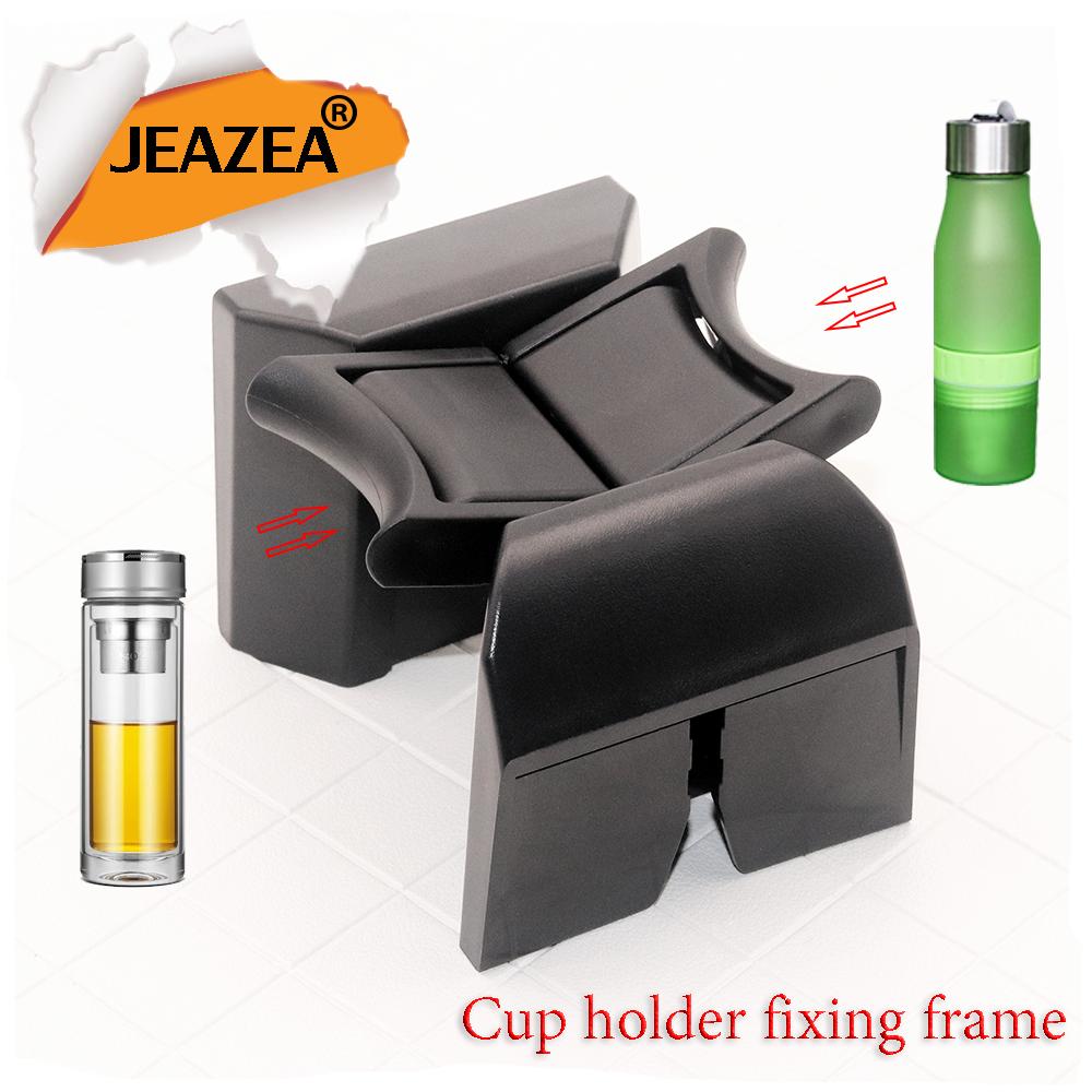 JEAZEA Für Toyota Camry 2006-2017 Auto Auto Center Console Tasse Halter Grenze Clip Innen Wasser Slot Slip Limiter