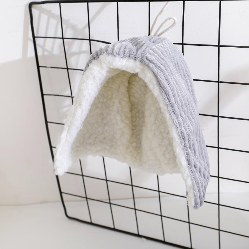 Cozy Parrot Cotton Nest: Windproof Shawl and Warm Hanging Shelter серый