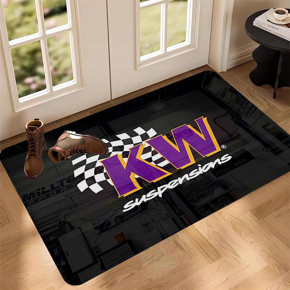 

KW SUSPENSIONS Floor Mat Rectangle Anti-slip Home Soft Badmat Front Door Indoor Outdoor Mat Hotel Decor Mat 50x80cm