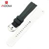 18/20/22mm Rubber Strap Curved End Stainless Steel Buckle Sport Waterproof Diving Men Quality Replacement Bracelet Watch Band