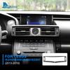 Real Soft Carbon Fiber Sticker For Lexus IS 250 300 350 200T 2013 2014 2015 2016 2017 2018  Car Outlet Frame Accessories