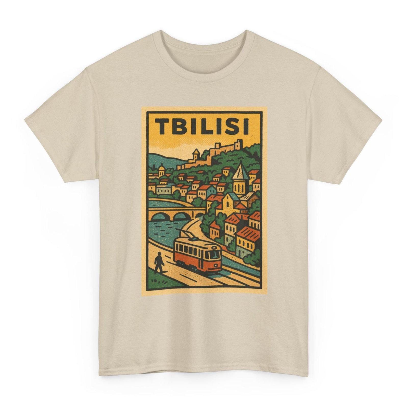 Tbilisi T-Shirt Unisex: Retro Georgia Tee 4XL