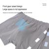 Full-Open Patient Care Shorts Postoperative Easy-On/Easy-Off Care Shorts