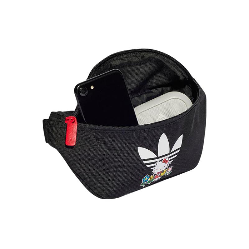 Adidas Originals Polyester Fanny Pack Regular Unisex Black Adidas II3358