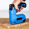 3.7V Wireless Portable Electric Nail Gun Household Small Electric Straight Nail Gun Woodworking Power Tool