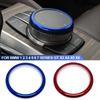 Red Aluminum Ring Center Console IDrive Multimedia Controller Knob Ring for -BMW 1 2 3 4 5 6 7 Series X3 X4 X5 X6