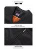 Men's Autumn/Winter Fleece-Lined Multi-Pocket Sleeveless Vest - Warm Cotton Waistcoat for Middle-Aged & Elderly