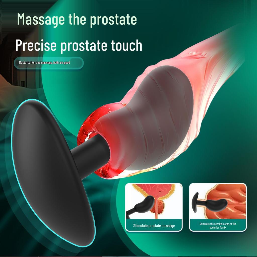 Silikon-Mango-Wearable Analplug für Prostata- und G-Punkt-Stimulation