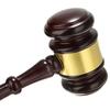 Solid Wood Judge's Gavel: Children's First Birthday Prop & Court-Themed Decoration.
