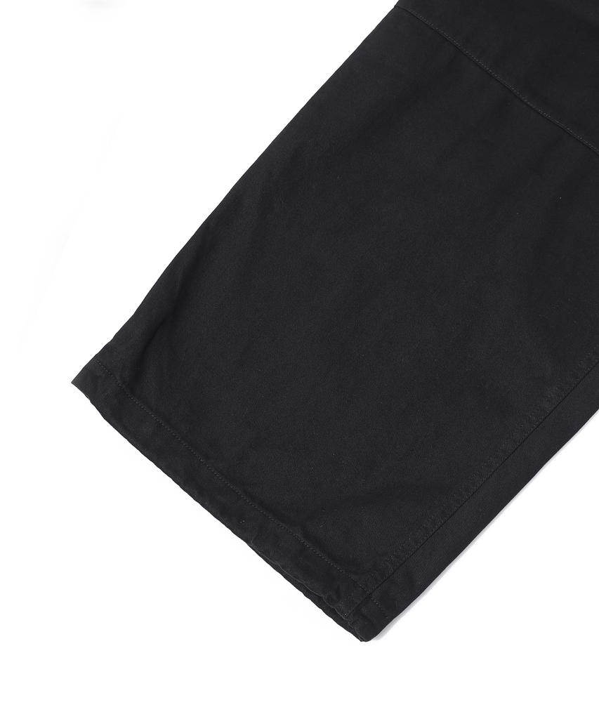 UCLA Unisex Cotton Brushed Cargo Wide Fit Pants [Black](Uablp10)