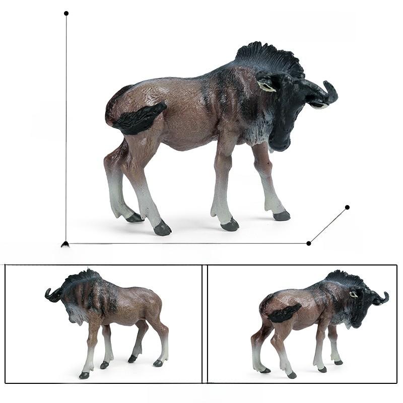 Antelope Wildlife Model Static Plastic Toy Scene Decor For Kids