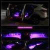 LED Car Foot Light Ambient Lamp With USB Wireless Remote Music Control Multiple Modes Automotive Interior Decorative Lights