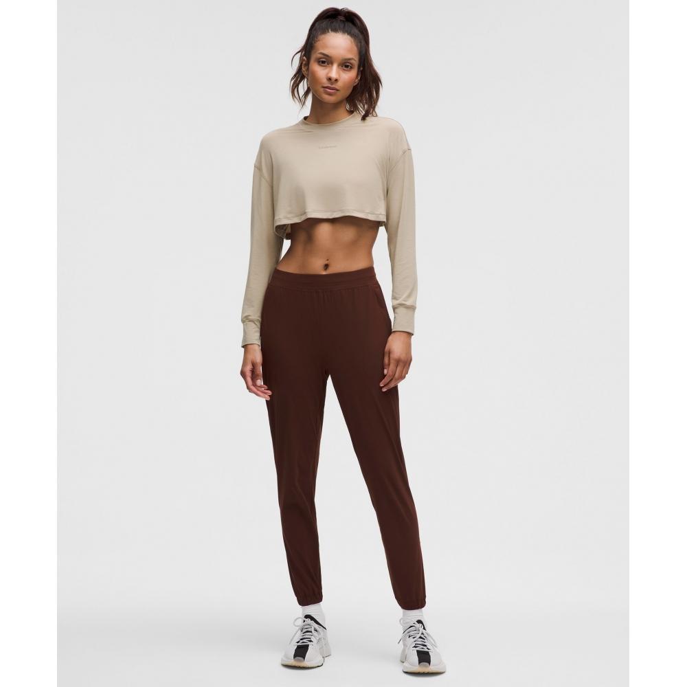 Lululemon Adapted State High Rise Jogger  Full Length Lava Cake