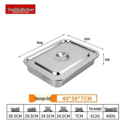 Stainless Steel Food Storage Container with Lid