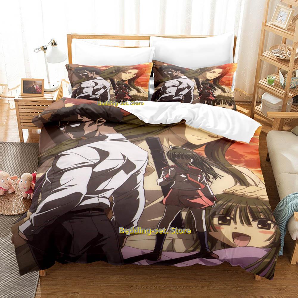 

Seto No Hanayome My Bride Is A Mermaid Bedding Set Single Twin Full Queen King Size Bed Set Adult Bedroom Duvetcover Sets Anime EU single(135x200cm)