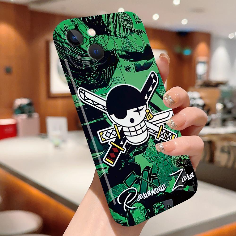Beliebte Anime-Handyhülle für Samsung Galaxy A52 iPhone 11 13 15 Xiaomi Redmi VIVO OPPO Realme Huawei Infinix stoßfeste, ultraschlanke Hartschale