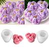 Handmade Silicone Moulds Plasters Molds Peony Flower Molds Resin Molds Top Sale
