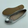 Gold Silber Elegante Bowknot Runde Zehen Frauen Flache Komfort Slip-On Damen Ballerina Single Pantoletten Schuhe