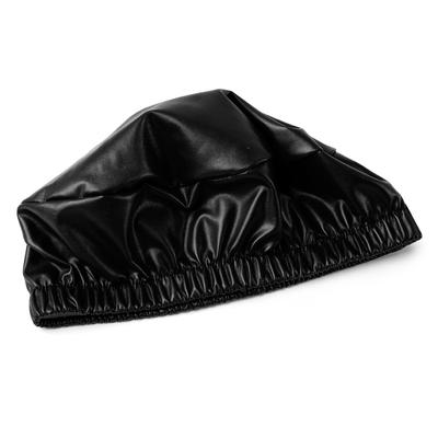 Bar Stool Cover, Elastic Pu Leather Round Seat Cover, Water Proof Reusable Washable Stool Dust Cover Slipcover For Dia.11-13.7in Chair
