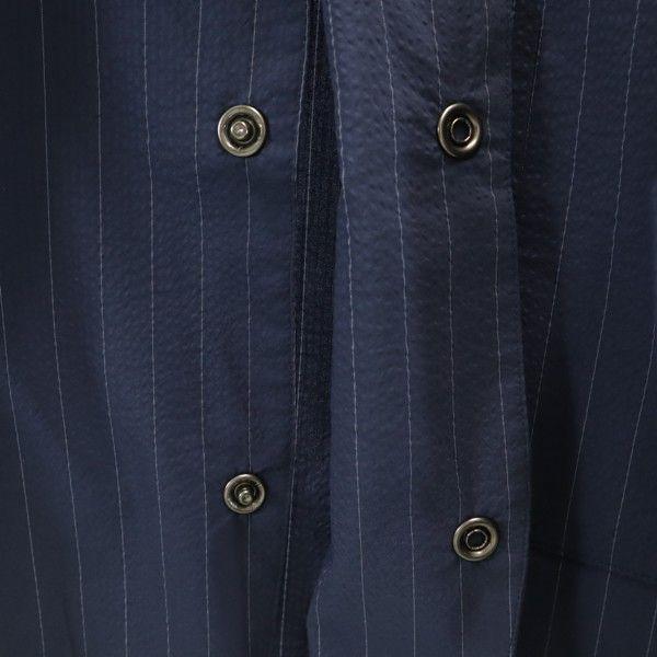 Ungetragen Johnbull Streifen Sakko S Marineblau Seersucker Herren Gebraucht