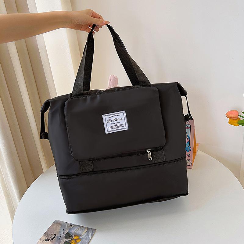 TS JYL laptop bag,Foldable Wheel Travel Bag Multi-Function Storage Expanded Luggage Bag