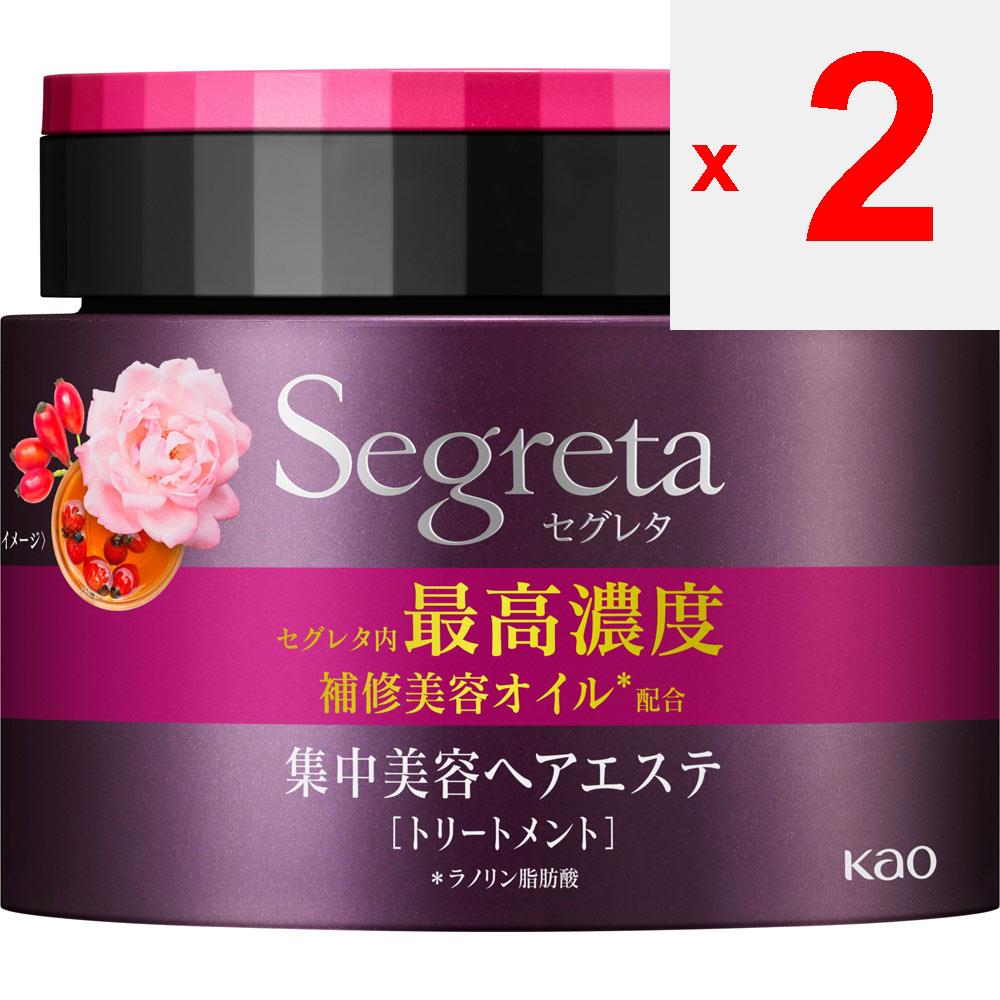KAO Segreta Hair Esthetic 180G Shampoo/conditioner (aging care) After shampooing, remove excess water and apply generously to entire hair (about 1 pin