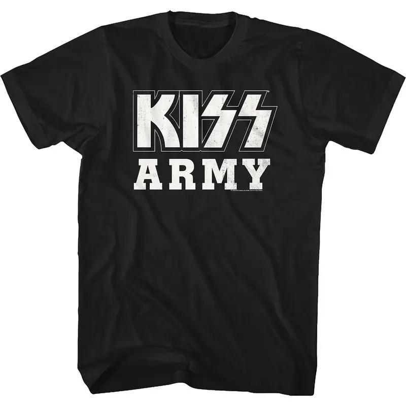 

Cotton Kiss Band s Retro Classic Loose Short-sleeved Heavy Cotton Men s Rock T-shirt From The 1960s 4XL