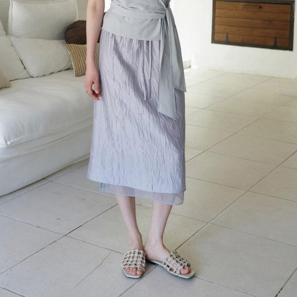 On On Layered Skirt New6ms620 GREISH BLUE/S_01