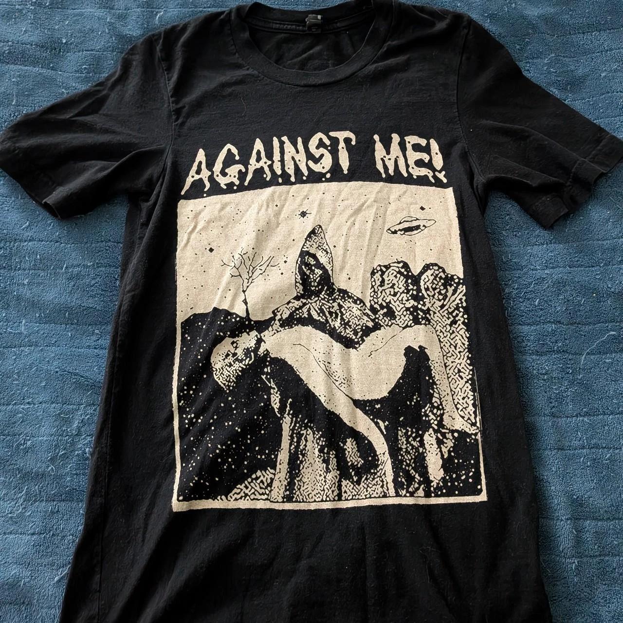 Футболка с принтом  Against Me  S