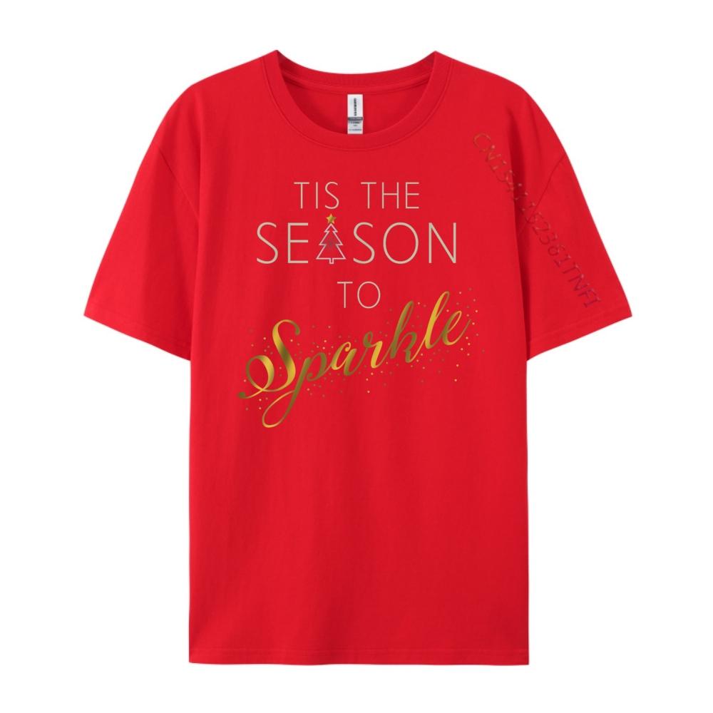 

Tis The Season To Spaikle White T Shirt Unisex Summer Unisexs Cotton TShirt Cream T Shirt Oversize Unisex Aesthetic S